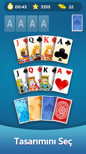 Klasik Solitaire ekran görüntüsü