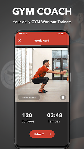 Gym Coach : Gym Workout & Fitn ekran görüntüsü