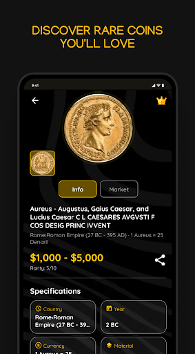 Coin Identifier: Coin ID ekran görüntüsü