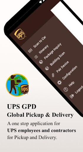 UPS Global Pickup & Delivery ekran görüntüsü