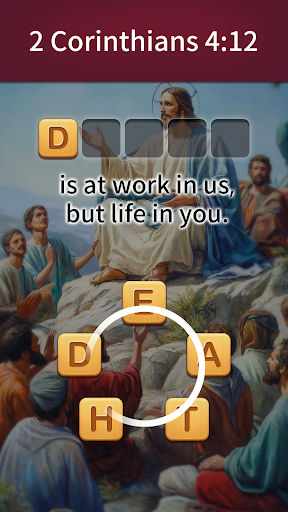 Bible Word Connect:Puzzle Game ekran görüntüsü