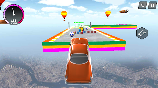 Ultimate Stunt Car Simulator3D ekran görüntüsü