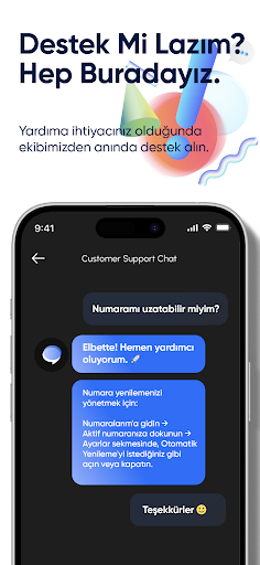 GetSim: İkinci Numara Kiralama ekran görüntüsü