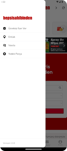 Hepsi Sahibinden ekran görüntüsü