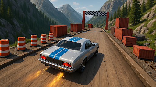 Mega Ramp Car Stunt Racing ekran görüntüsü
