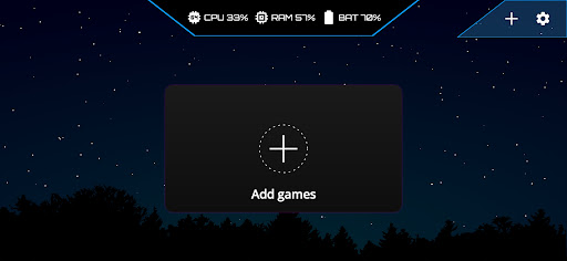 Game Panel ekran görüntüsü