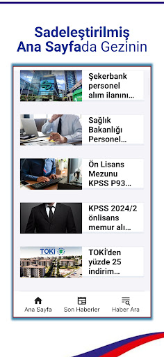 Memur 365, Kamu Personel Alımı ekran görüntüsü