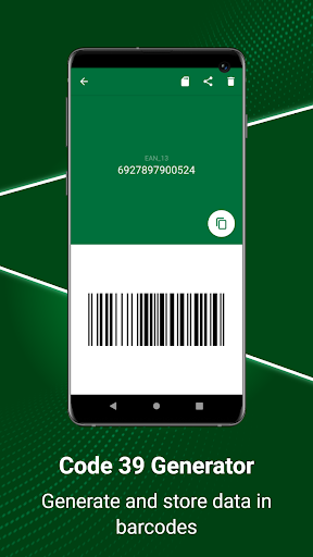 Code 39 Barcode Scanner ekran görüntüsü