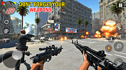 Gangster Crime City Offline ekran görüntüsü