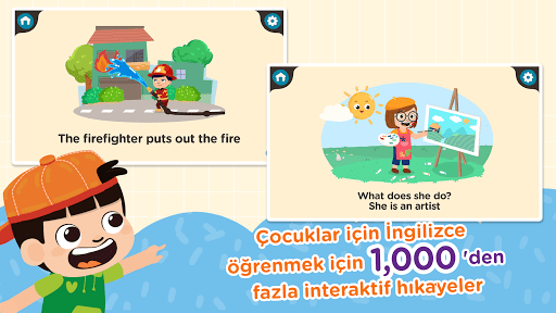 Çocuklar için ingilizce - Vkid ekran görüntüsü