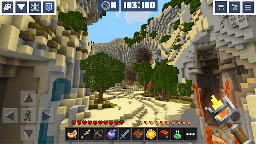 Planet Craft: Mine Block Craft ekran görüntüsü