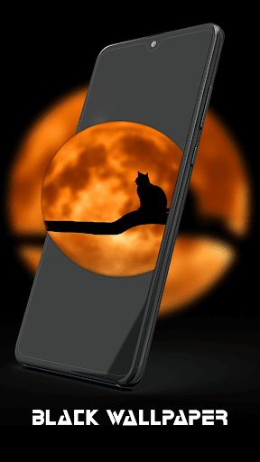 Black Wallpapers Background 4K ekran görüntüsü