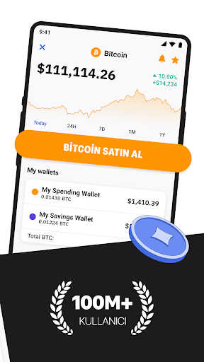 Bitcoin & Kripto DeFi Cüzdanı ekran görüntüsü