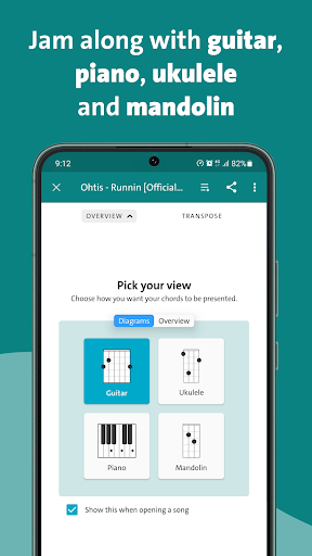 Chordify-Her Şarkının Akoru ekran görüntüsü