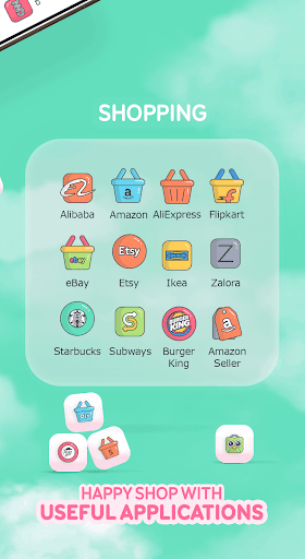 Olympia - Cartoon Icons Pack ekran görüntüsü