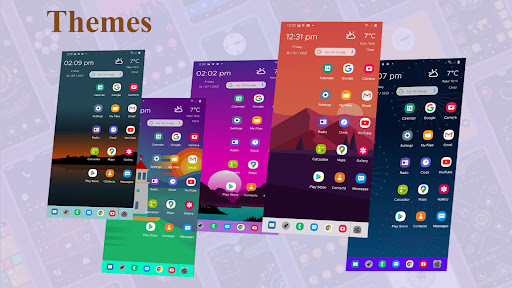 Mac OS Style Launcher -Desktop ekran görüntüsü