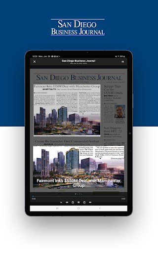 San Diego Business Journal ekran görüntüsü