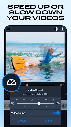 Movavi Clips Video Editor ekran görüntüsü