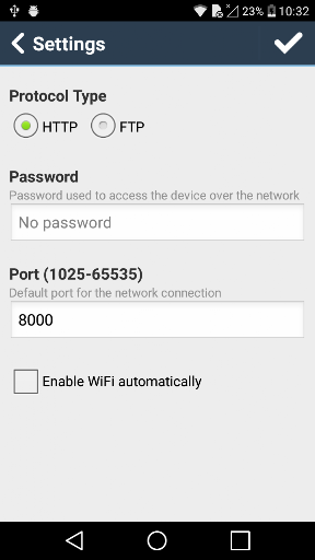 WiFi Archive ekran görüntüsü