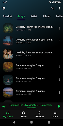 Music Player - Hash Player ekran görüntüsü
