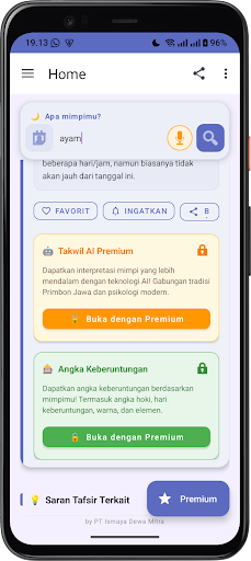 Arti Mimpi & Angka Hoki ekran görüntüsü