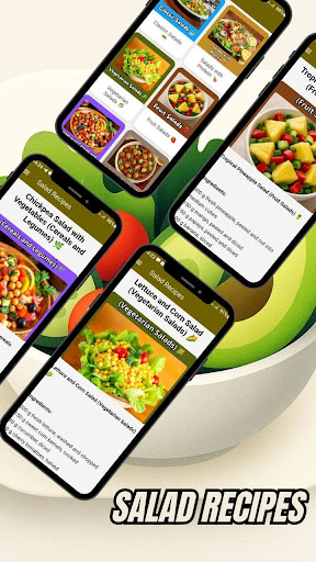 Salad Recipes ekran görüntüsü
