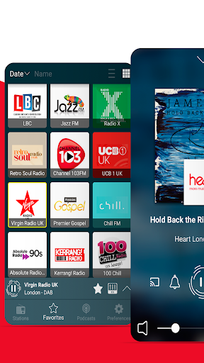 Radio UK - Internet Radio app ekran görüntüsü