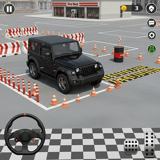 Modern Car Parking Games Sim