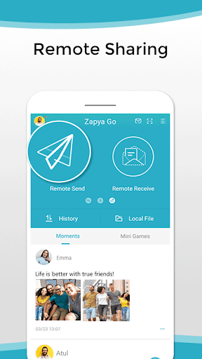 Zapya Go - Share File with Tho ekran görüntüsü