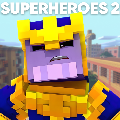 Superheroes 2 Minecraft Thanos