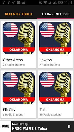 Oklahoma Radio Stations - USA ekran görüntüsü