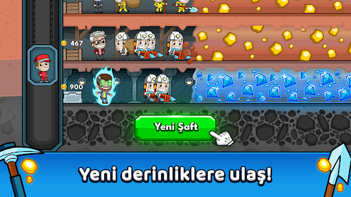 Idle Miner Tycoon Maden Oyunu ekran görüntüsü