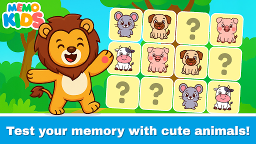 MemoKids: Memory Games, kids ekran görüntüsü