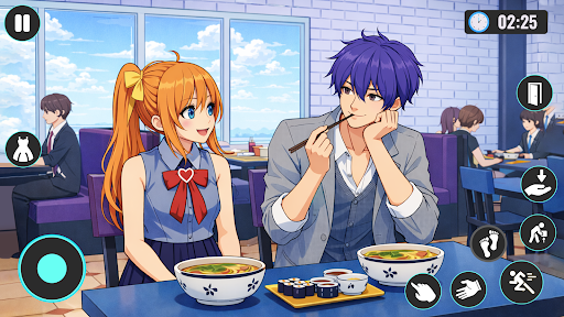 Anime High School Girl Game ekran görüntüsü