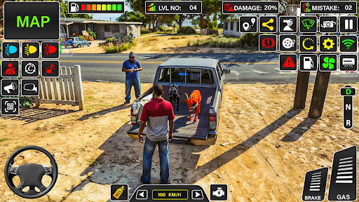 Farm Animal Mini Truck Game ekran görüntüsü