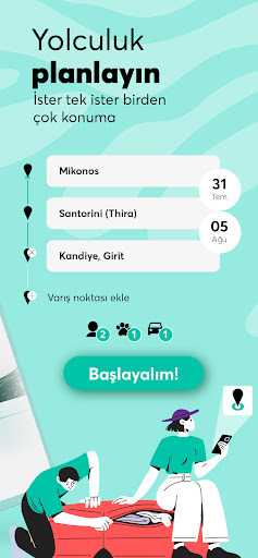 Ferryhopper Feribot Uygulaması ekran görüntüsü