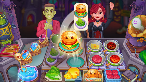 Halloween Cooking Fever Chef ekran görüntüsü