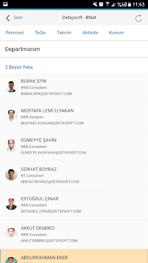BNet Portal ekran görüntüsü