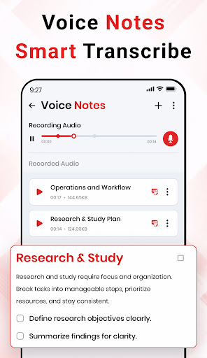 Voice Memo - Recorder & Notes ekran görüntüsü