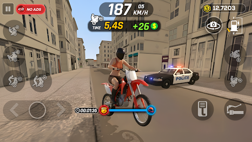 Wheelie Master: Moto Ride 3D ekran görüntüsü