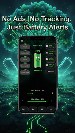 Battery Alarm ekran görüntüsü