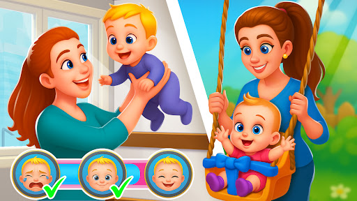 My Super Mom : Life story Game ekran görüntüsü