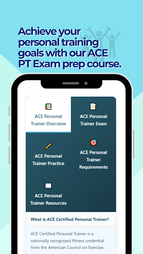 ACE Personal Trainer Test ekran görüntüsü