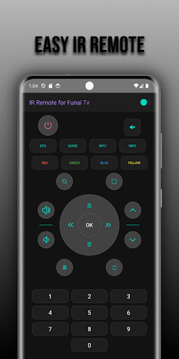Remote for Funai tv ekran görüntüsü