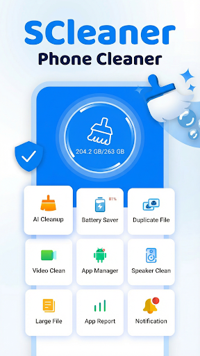SCleaner-Phone Cleaner ekran görüntüsü