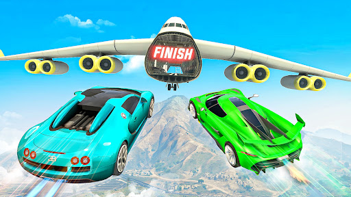 GT Car Stunts: Ramp Car Games ekran görüntüsü