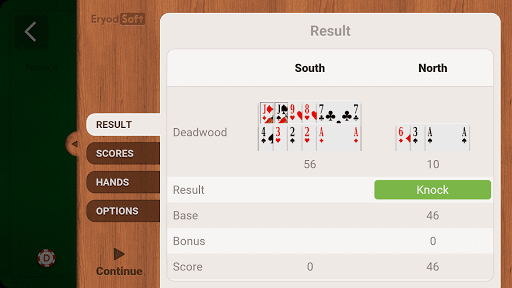 Gin Rummy + ekran görüntüsü