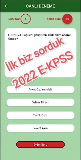 KPSS 2024 Güncel Bilgi Pro ekran görüntüsü