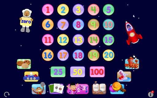 Starfall Numbers ekran görüntüsü