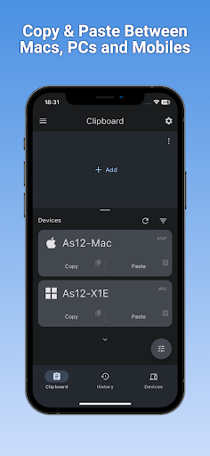 Clipboard Remote - LAN Paste ekran görüntüsü